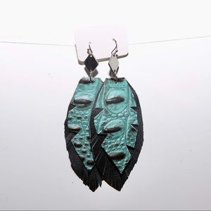 Handmade Leather Earrings